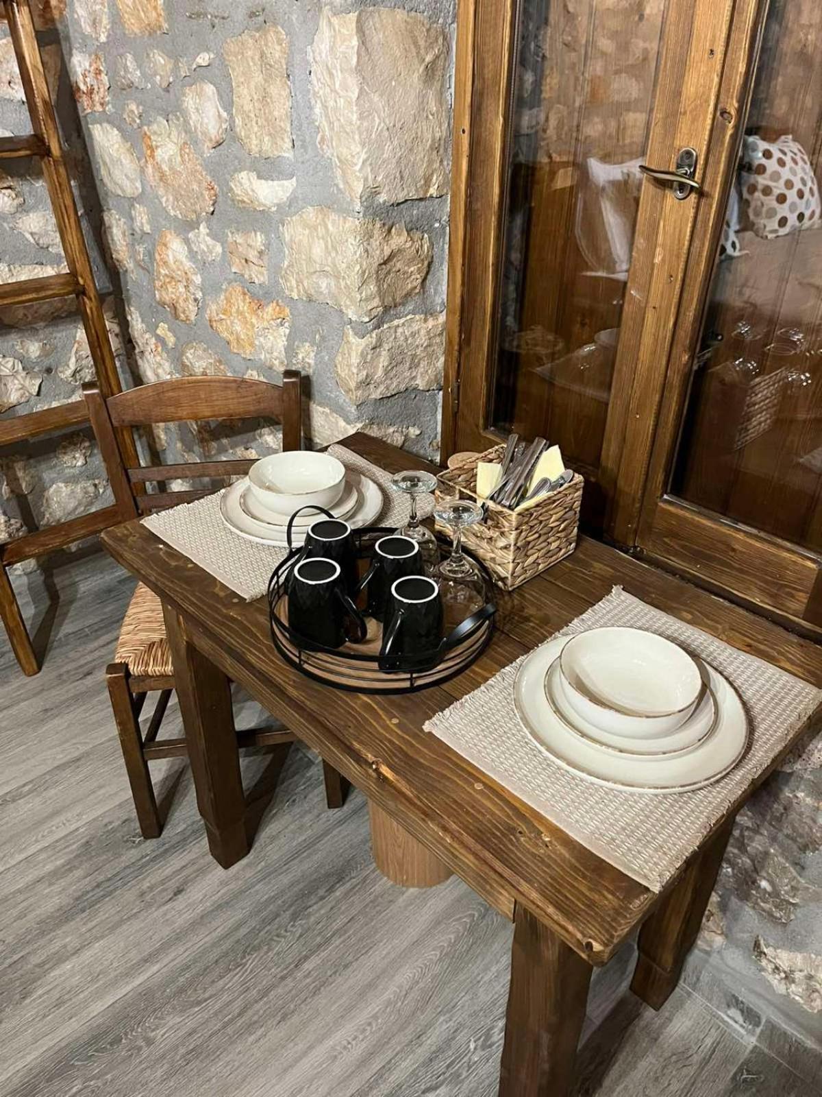Traditional Stone Guesthouse Agios Ioannis  外观 照片
